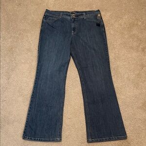 Nine West Dark Blue Flare Jeans